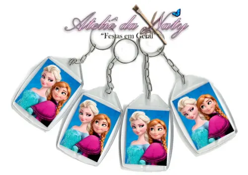 Chaveiro Personalizado - Frozen