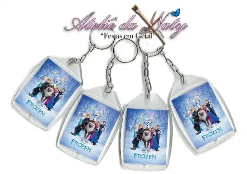 Chaveiro Personalizado - Frozen