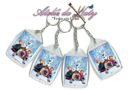 Chaveiro Personalizado - Frozen