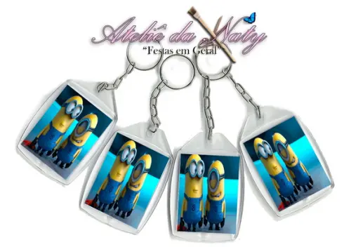 Chaveiro Personalizado - Minions