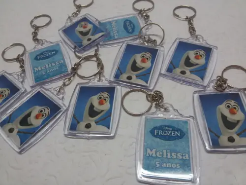 Chaveiro Personalizado - Olaf com Saquinho