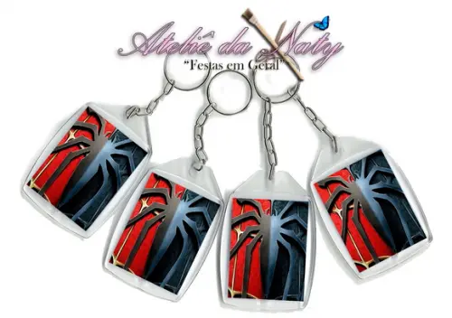 Chaveiro Personalizado - Spider Man