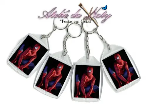 Chaveiro Personalizado - Spider Man