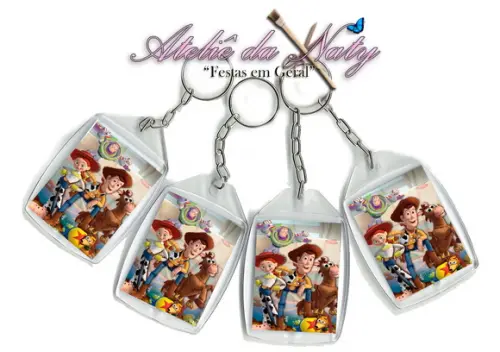Chaveiro Personalizado - Toy Story
