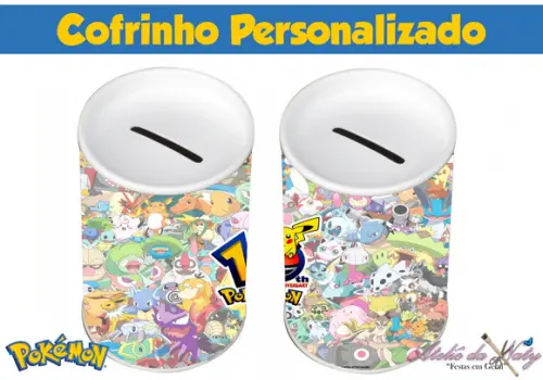 Cofrinho - Pokémon