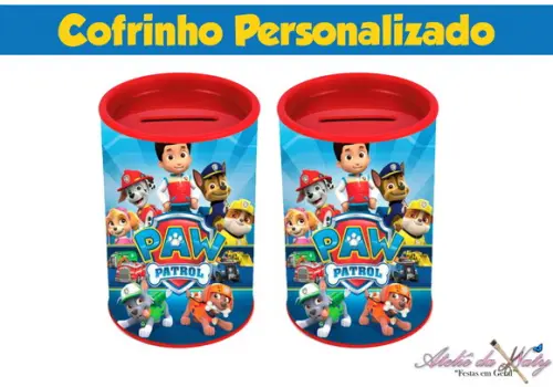 Cofrinho - Patrulha Canina