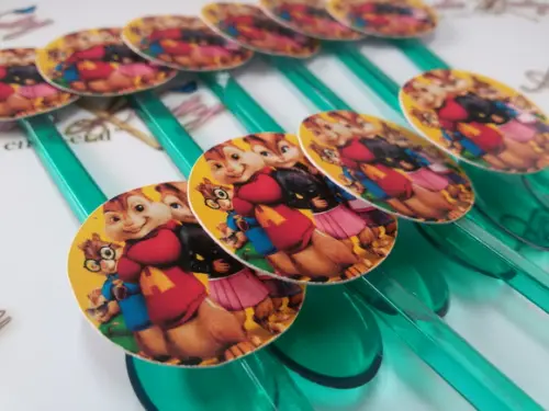 Colherzinhas personalizadas - Alvin