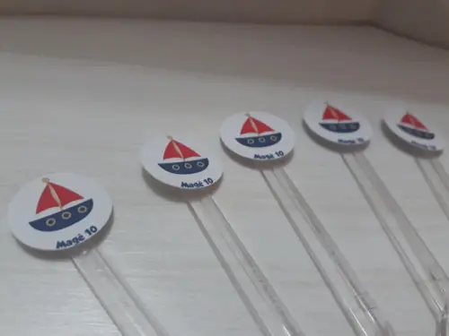 Colherzinhas personalizadas - Marinheiro
