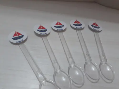 Colherzinhas personalizadas - Marinheiro