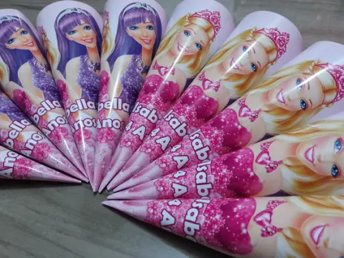 Cone - Barbie a Princesa e a Popstar 17 cm