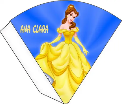Cone Personalizado - Bela e a Fera