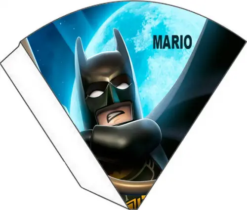 Cone Personalizado - Batman Lego