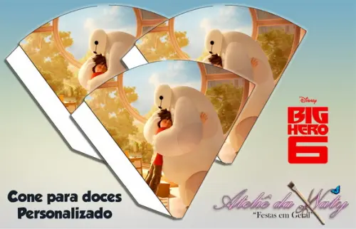 Cone Personalizado - Big Hero 6