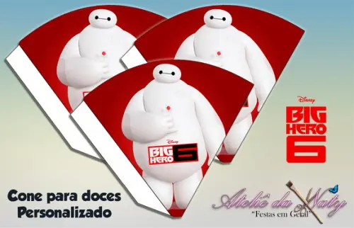 Cone Personalizado - Big Hero 6