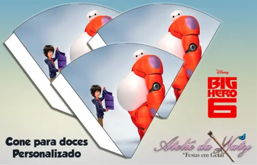 Cone Personalizado - Big Hero 6