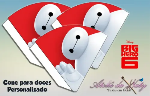 Cone Personalizado - Big Hero 6