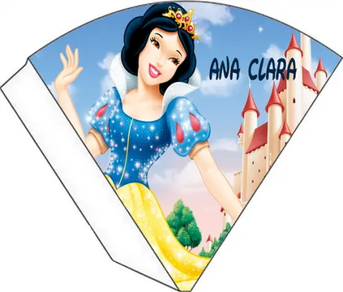 Cone Personalizado - Branca de Neve
