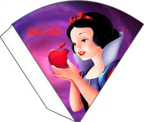 Cone Personalizado - Branca de Neve
