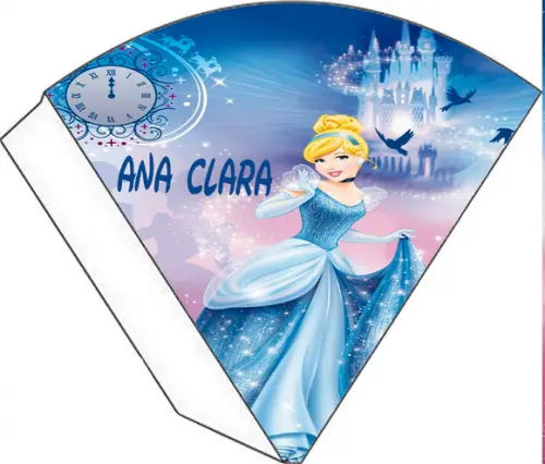 Cone Personalizado - Cinderela