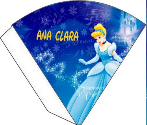 Cone Personalizado - Cinderela
