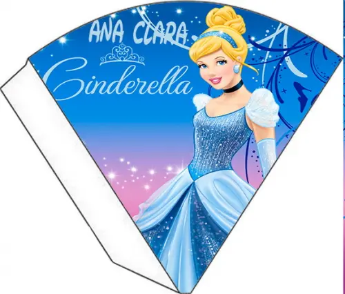 Cone Personalizado - Cinderela