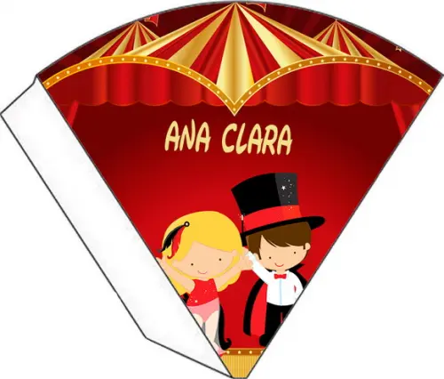 Cone Personalizado - Circo