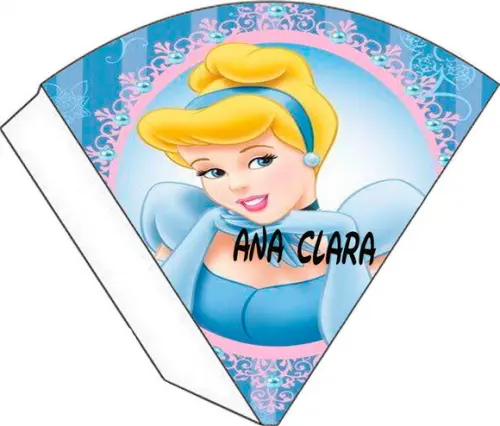 Cone Personalizado - Cinderela