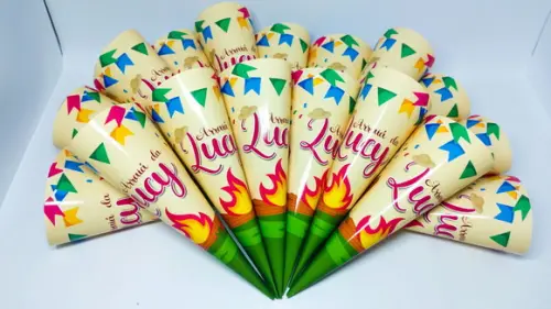 Cone Personalizado - Festa Junina