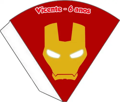 Cone Personalizado - Iron Man