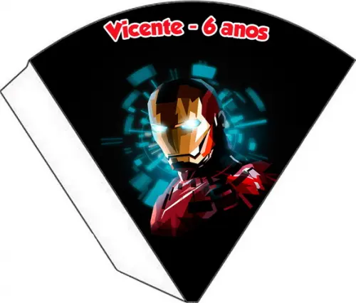 Cone Personalizado - Iron Man