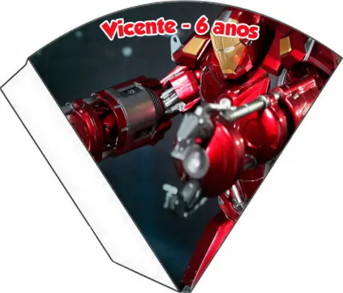 Cone Personalizado - Iron Man