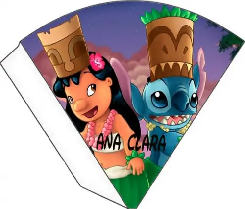 Cone Personalizado - Lilo & Stitch