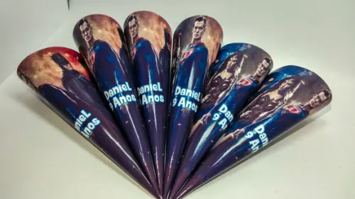 Cone Personalizado - Liga da Justiça