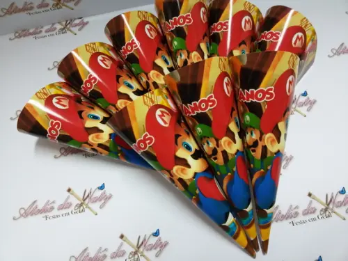 Cone Personalizado - Mario Bros