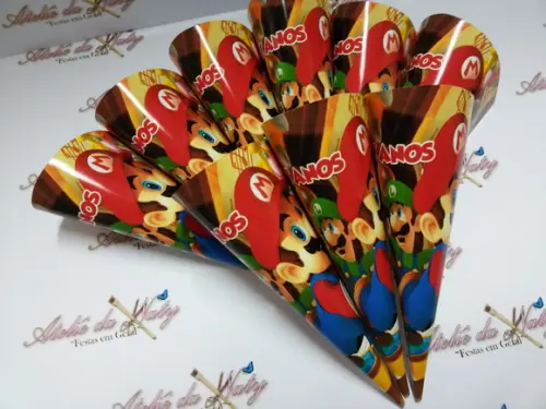 Cone Personalizado - Mario Bros