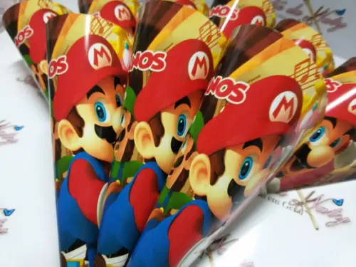 Cone Personalizado - Mario Bros