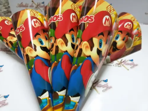 Cone Personalizado - Mario Bros