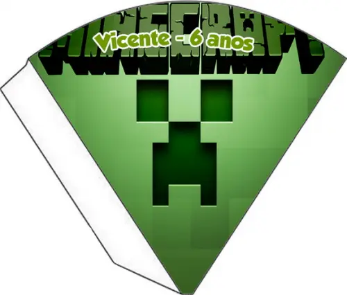 Cone Personalizado - MineCraft