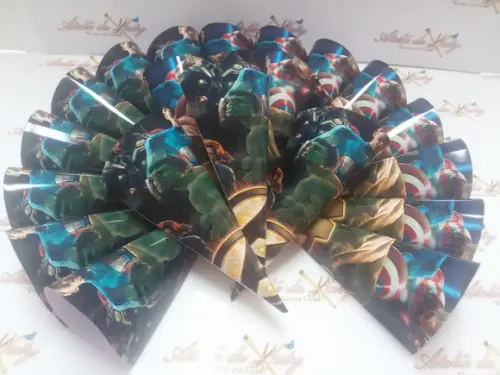 Cone Personalizado - Os Vingadores