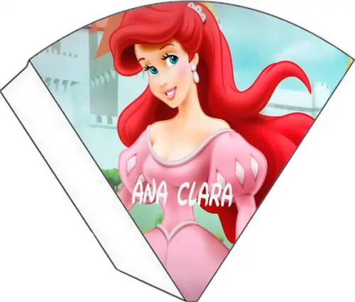 Cone Personalizado - Pequena Sereia