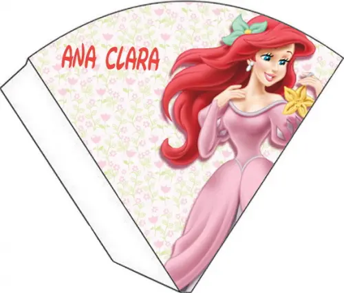 Cone Personalizado - Pequena Sereia