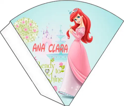 Cone Personalizado - Pequena Sereia