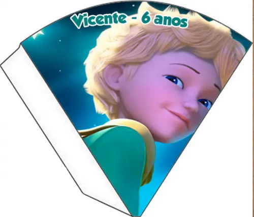 Cone Personalizado - Pequeno Princípe