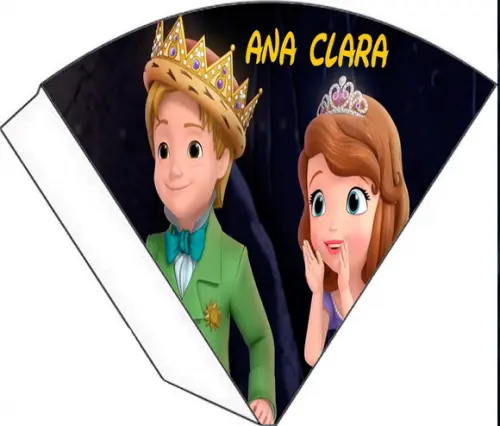 Cone Personalizado - Princesa Sofia