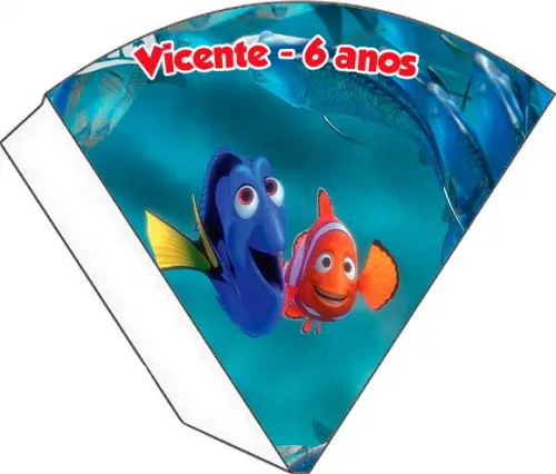 Cone Personalizado - Procurando Nemo