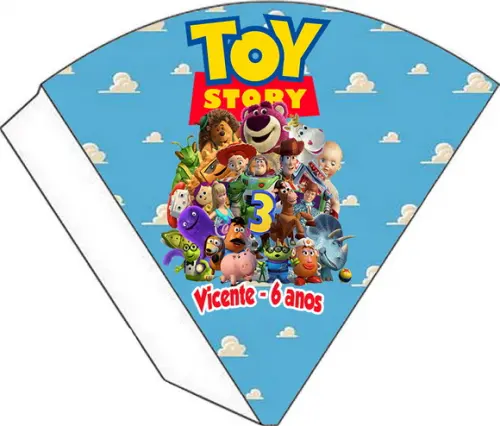 Cone Personalizado - Toy Story