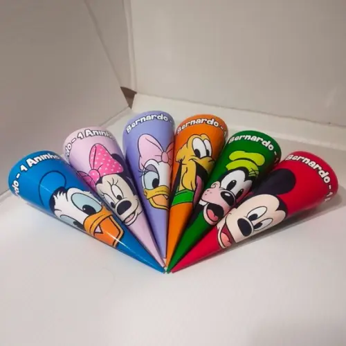 Cone Personalizado - Turma do Mickey