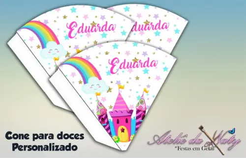 Cone Personalizado - Unicórnio