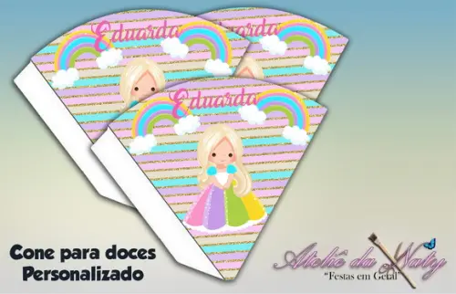 Cone Personalizado - Unicórnio