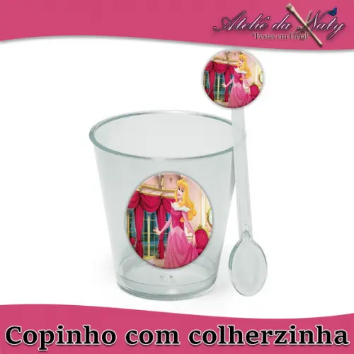 Copinho p/ Brigadeiro - Bela Adormecida